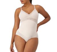 Maidenform Faja, Ropa domina, Control Firme de Abdomen, Body Moldeador inalámbrico, Encaje Sandshell, S para Mujer