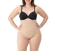Maidenform Fat Free Dressing High Waisted Brief-Braguita moldeadora Mujer, Beige (LATTE LIFT LLF), 10
