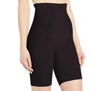 Maidenform Base Firme: Adelgazante de Muslo de Cintura Alta Adelgazadores, Negro, M para Mujer