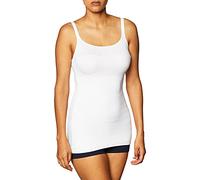 Maidenform Mujer Cover Your Bases SmoothTec Shaping Camisole Camuflaje Cubrir Sus Bases Not Applicable, Blanco/Blanca, M
