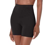 Maidenform Pantalón Corto de Cintura Dms091 para sentirse Bien a la Moda Cinturón Moldeador, Negro, M para Mujer