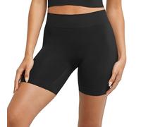 Maidenform Pantalones Cortos sin Costuras para Mujer, Talla M, con Levantamiento de glúteos, Ligero y suavizante, Negro, XL
