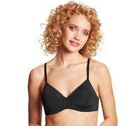 Maidenform Sujetador inalámbrico Pure Comfort, Sujetadores Comodos para Mujer Dm7681, Negro -, Large