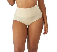 Maidenform Tame Your Tummy Brief Domar Las Bragas de Encaje de su Barriga, Desnudo Transparente, L para Mujer