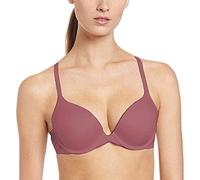 Maidenform Women's Custom Lift T-Back Bra (34B, Wine)