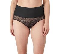 Maidenform Womens Tame Your Tummy Brief (DM0051) -Black Lace -M