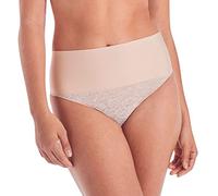 Maidenform Womens Tame Your Tummy Shaping Thong (DM0049) -Nude 1/Tra -S