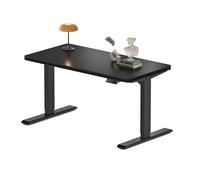 MAIDeSITe Escritorio Regulable en Altura 120 x 60 cm - Mesa Escritorio Elevable Eléctrico Eléctrico con 2 Fuertes Motores - Estabilidad y Silencio en Secretaria Altura con Tablero (S2 Pro Plus)