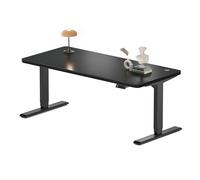 MAIDeSITe Escritorio Regulable en Altura 160 x 80 cm - Mesa Escritorio Elevable Eléctrico Eléctrico con 2 Fuertes Motores - Estabilidad y Silencio en Secretaria Altura con Tablero (S2 Pro Plus)