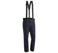 maier sports Anton Slim Pantalones de esquí para Hombre, Impermeables, Material elástico y Cintura Ajustable, sin PFC, Acolchado mTHERM y protección contra la Intemperie, Azul, Talla 52 (W36/L32)
