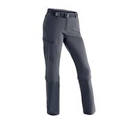 maier sports Arolla, Pantalón de Senderismo para Mujer | Pantalones repelentes al agua para trekking y senderismo, Función Zip-off, MSTRETCH pro 4 y Dryprotec