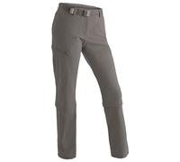 maier sports Arolla, Pantalón de Senderismo para Mujer | Pantalones repelentes al agua para trekking y senderismo, Función Zip-off, MSTRETCH pro 4 y Dryprotec
