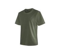 Maier Sports Camiseta Walter para Hombre, con Cuello Redondo, Senderismo y Ocio, Tecnología Dryprotec, Transpirable, Regular Fit, Green Goose, Talla 8XL