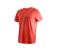 Maier Sports Dieter Print - Camiseta de Manga Corta para Hombre, diseño Estampado