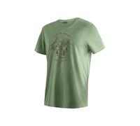 Maier Sports Dieter Print - Camiseta de Manga Corta para Hombre, diseño Estampado