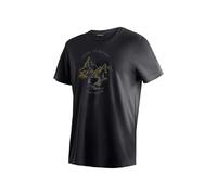Maier Sports Dieter Print - Camiseta de Manga Corta para Hombre, diseño Estampado