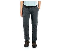 maier sports Inara Slim Zip, Pantalón de Trekking para Mujer | Pantalones repelentes al agua para trekking y senderismo, Ajuste ceñido, Función Zip-off, MSTRETCH pro 4 y Dryprotec