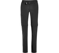 MAIER SPORTS Pantalones de senderismo convertibles Inara Slim Zip para mujer negro | 36 (kurz)