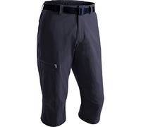 maier sports Jennisei, Pantalones Cortos de Senderismo para Hombre, Capri de Senderismo Repelente al Agua para Trekking y Senderismo, Sin PFC, MSTRETCH Pro 4 y Dryprotec