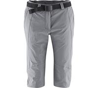 maier sports Kluane, Pantalón Corto de Trekking para Mujer, Pantalón Outdoor Repelente al Agua para Trekking y Senderismo, Sin PFC, MSTRETCH Pro 4 & Dryprotec