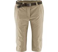 maier sports Kluane - Pantalones para mujer | Bermudas repelentes al agua para trekking y senderismo, MSTRETCH pro 4 y Dryprotec