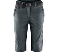 maier sports Lawa, Pantalón Corto de Senderismo para Mujer, Bermudas repelentes al Agua para Trekking y Senderismo, Sin PFC, MSTRETCH Pro 4 & Dryprotec
