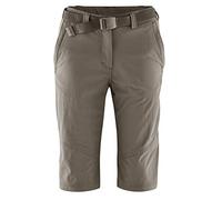 maier sports Lawa, Pantalón Corto de Senderismo para Mujer, Bermudas repelentes al Agua para Trekking y Senderismo, Sin PFC, MSTRETCH Pro 4 & Dryprotec