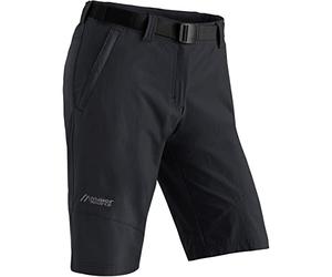 maier sports Lawa, Pantalón Corto de Senderismo para Mujer, Bermudas repelentes al Agua para Trekking y Senderismo, Sin PFC, MSTRETCH Pro 4 & Dryprotec