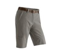 maier sports Lawa - Pantalones para Mujer | Bermudas repelentes al agua para trekking y senderismo, MSTRETCH pro 4 y Dryprotec