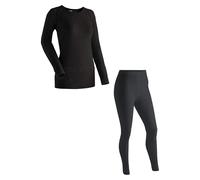 maier sports Lena, Conjunto de Ropa Interior de Mujer, Conjunto de Ropa Interior días fríos de Invierno Cuando se esquía o se Hacen excursiones heladas, Tecnología dryprotec