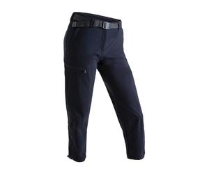maier sports Lulaka 7/8, Pantalón Senderismo Mujer, Pantalón Outdoor 7/8 Repelente al Agua para Trekking y Senderismo, Sin PFC, MSTRETCH Pro 4 & Dryprotec