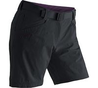 maier sports Lulaka Shorts, Pantalones Cortos de Senderismo para Mujer, Pantalones de Exterior repelentes al Agua para Trekking y Senderismo, Sin PFC, MSTRETCH Pro 4 y Dryprotec