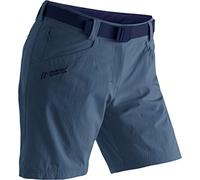 maier sports Lulaka Shorts, Pantalones Cortos de Senderismo para Mujer, Pantalones de Exterior repelentes al Agua para Trekking y Senderismo, Sin PFC, MSTRETCH Pro 4 y Dryprotec