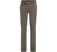 maier sports Nata 2, Pantalón de Senderismo para Mujer, Pantalón Outdoor Repelente al Agua para Trekking y Senderismo, Práctica función Zip-Off, Sin PFC, mSTRETCH Pro 4 & Dryprotec