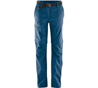 maier sports Nata, Pantalones de Senderismo para Mujer, Pantalones Outdoor repelentes al Agua para Trekking y Senderismo, Práctica función T-Zip-Off, Sin PFC, MSTRETCH Pro 4 & Dryprotec