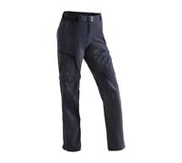 maier sports Nata, Pantalones de Senderismo para Mujer, Pantalones Outdoor repelentes al Agua para Trekking y Senderismo, Práctica función T-Zip-Off, Sin PFC, MSTRETCH Pro 4 & Dryprotec