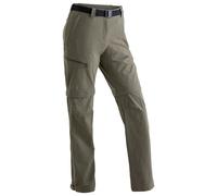 maier sports Nata, Pantalones de Senderismo para Mujer, Pantalones Outdoor repelentes al Agua para Trekking y Senderismo, Práctica función T-Zip-Off, Sin PFC, MSTRETCH Pro 4 & Dryprotec