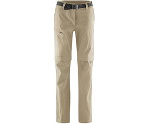maier sports Nata, Pantalones de Senderismo para Mujer, Pantalones Outdoor repelentes al Agua para Trekking y Senderismo, Práctica función T-Zip-Off, Sin PFC, MSTRETCH Pro 4 & Dryprotec