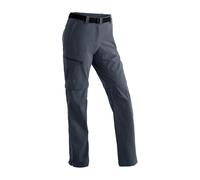 maier sports Nata - Pantalones para Mujer | Pantalones repelentes al agua para trekking y senderismo, Función Zip-off, MSTRETCH pro 4 y Dryprotec