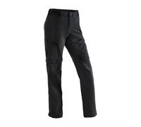 maier sports Nata - Pantalones para Mujer | Pantalones repelentes al agua para trekking y senderismo, Función Zip-off, MSTRETCH pro 4 y Dryprotec