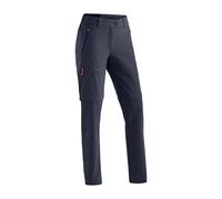 Maier Sports Nata Zip Loop, Pantalones de Senderismo para Mujer, Resistentes al Agua, para Trekking y Senderismo, práctica función T-Zipp-Off, Libre de PFC, mSTRETCH Pro 2 y Dryprotec