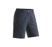 Maier Sports Bermudas Nidda para Mujer, Pantalones Cortos Funcionales, Senderismo, Trekking y Actividades al Aire Libre, de Secado Rápido, Perfectas para el Verano, Azul Insignia, Talla 34