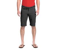 maier sports Nil Bermuda, Men's Short Hiking Trousers, Water-Repellent Bermuda Shorts For Trekking and Hiking, PFC-Free, mSTRETCH Pro 4 & Dryprotec, Black, 50 (W33/L32)