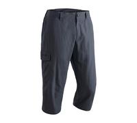Maier Sports Pantalón Capri Jens para Hombre, Pantalón Tres Cuartos para Verano, Trekking y Actividades Outdoor, Ligero y Funcional, Secado Rápido, Grafito, Talla 50