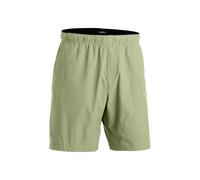 Maier Sports Pantalones Cortos Fort Shorts M para Hombre, de Senderismo, Trekking y Actividades al Aire Libre, Elásticos y de Secado Rápido, con 4 Vías de Estiramiento, green foam, Talla 46