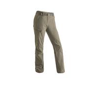 MAIER SPORTS Pantalones de senderismo para mujer Lulaka Roll Up beige | 44