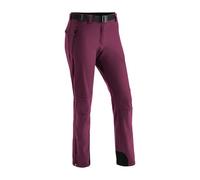 Maier Sports Pantalones de Softshell Tech Pants W para Mujer, Pantalones funcionales para Exteriores, Transpirables, Pantalones de Trekking con Forro Polar cálido