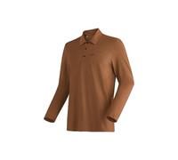 Maier Sports Polo Long Pique M para Hombre, fácil de Limpiar, Camiseta de Manga Larga, Corte Deportivo