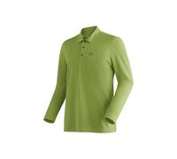 Maier Sports Polo Long Pique M para Hombre, fácil de Limpiar, Camiseta de Manga Larga, Corte Deportivo