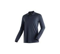 Maier Sports Polo Ulrich L/S, Polo de manga larga para hombre